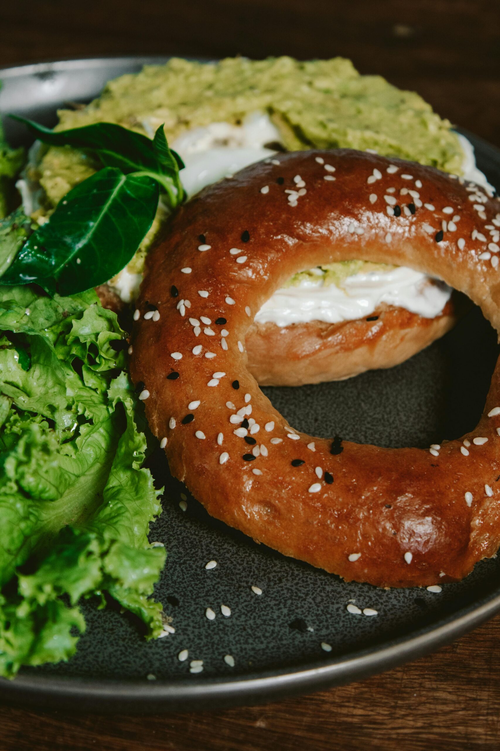 keto avocado bagel