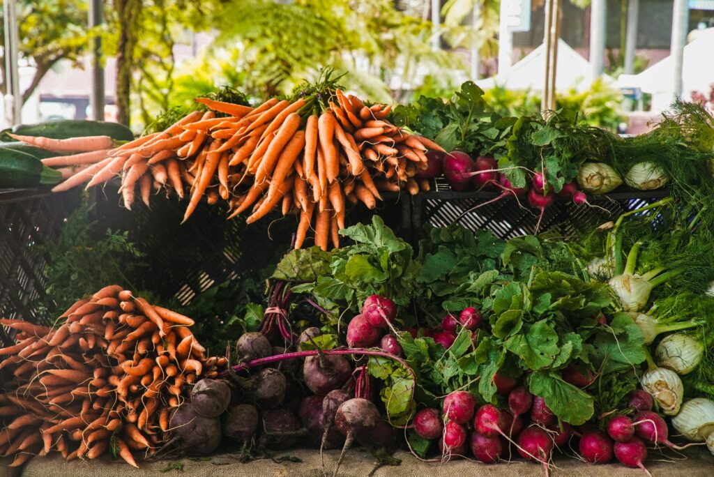 High carb vegetables