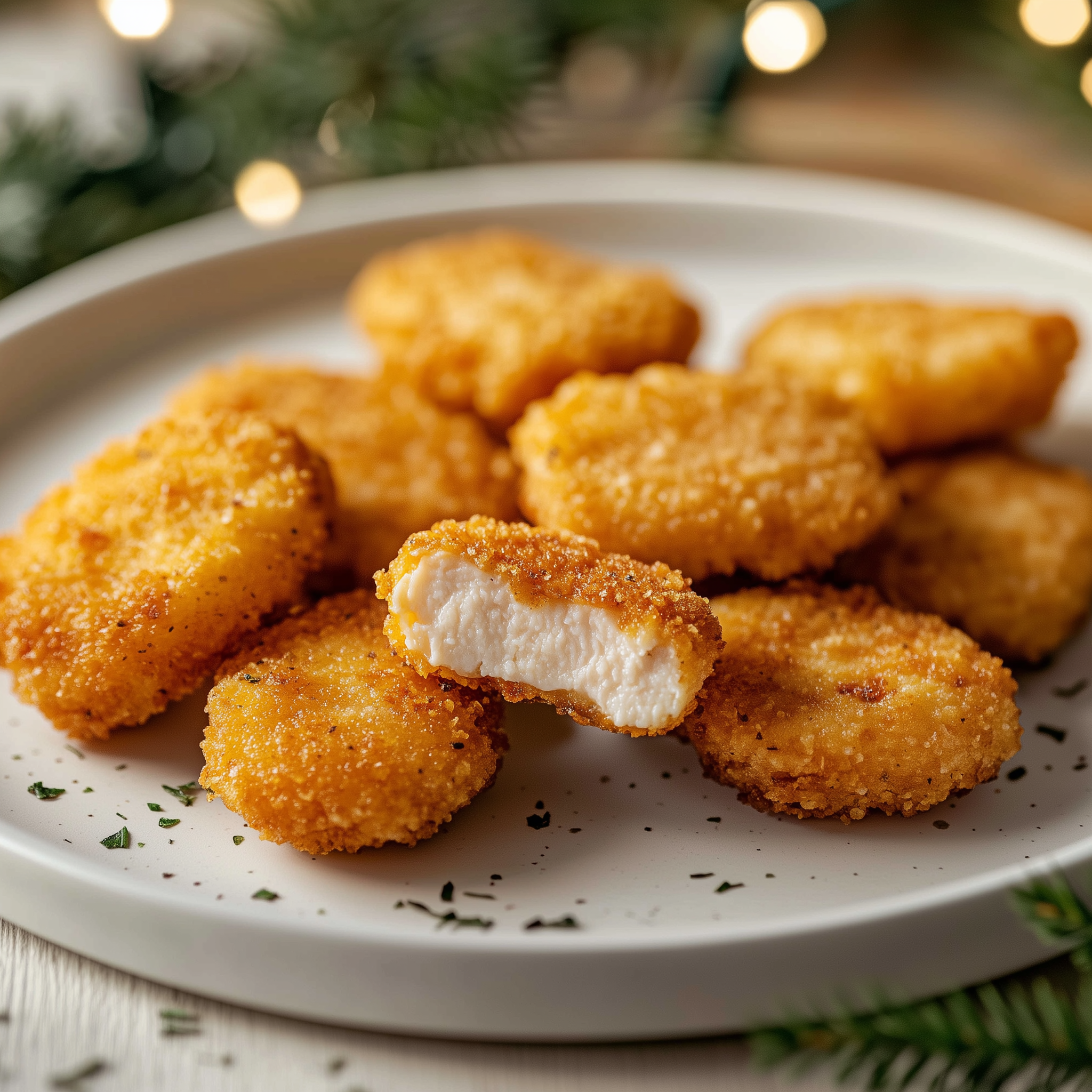 Crispy Keto chicken nuggets