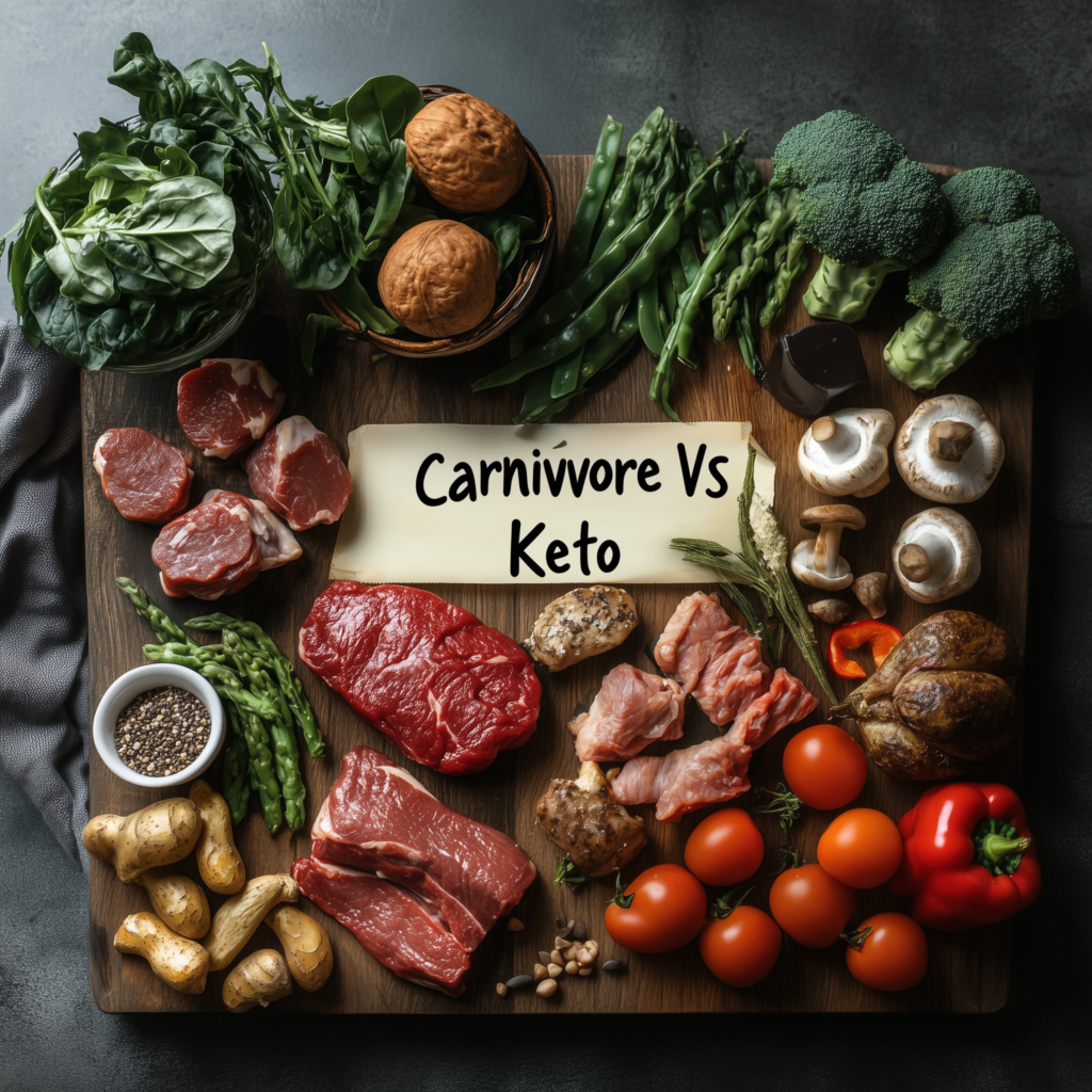 Carnivore diet vs keto